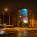 Reklama na budynku